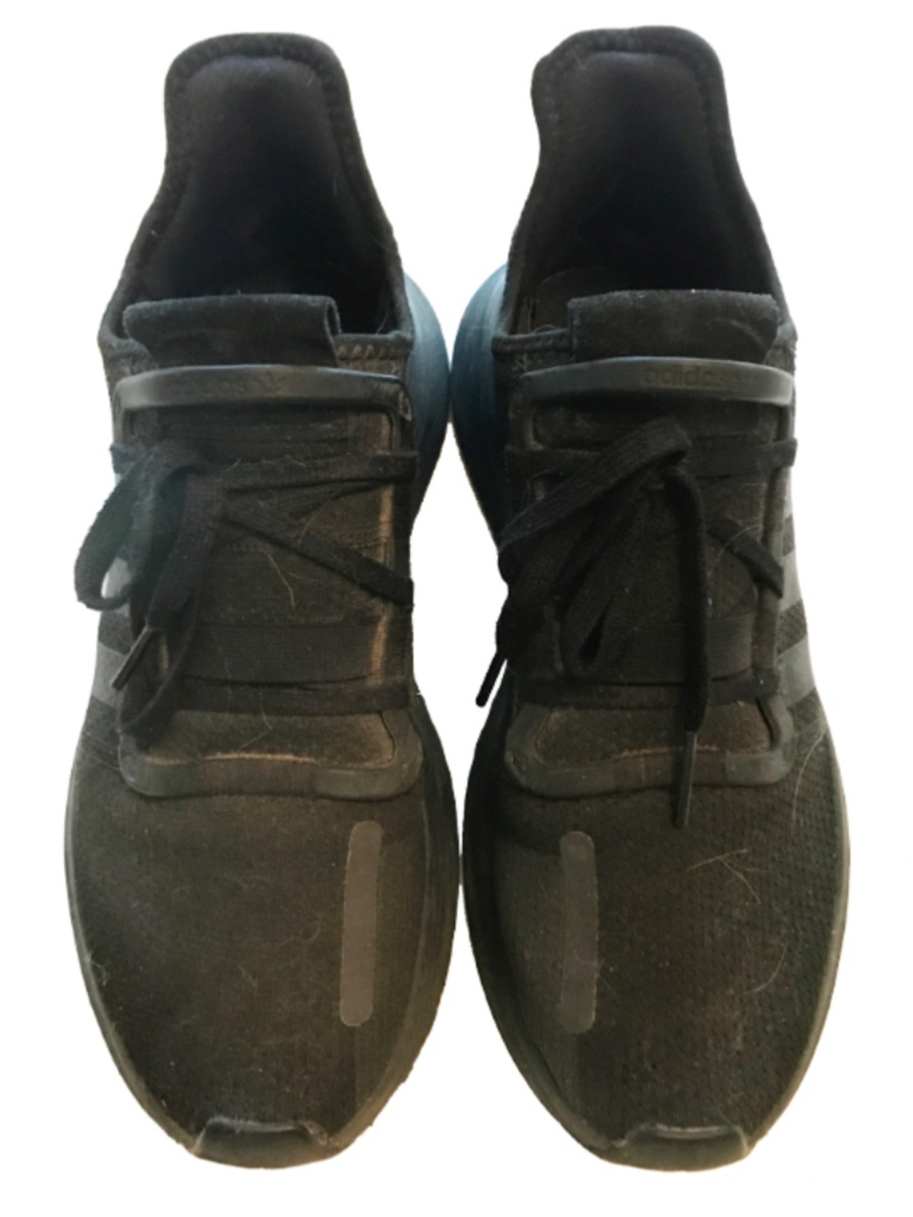NWOT Adidas Men's Black Runners Sneakers Size 11